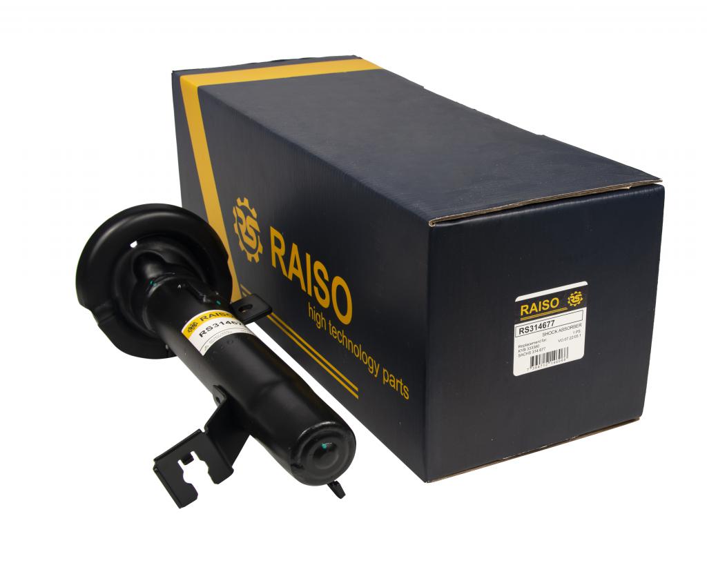 Амортизатор передній fusion 1.25-1.6 02-12 л. (газ), Raiso RS314677